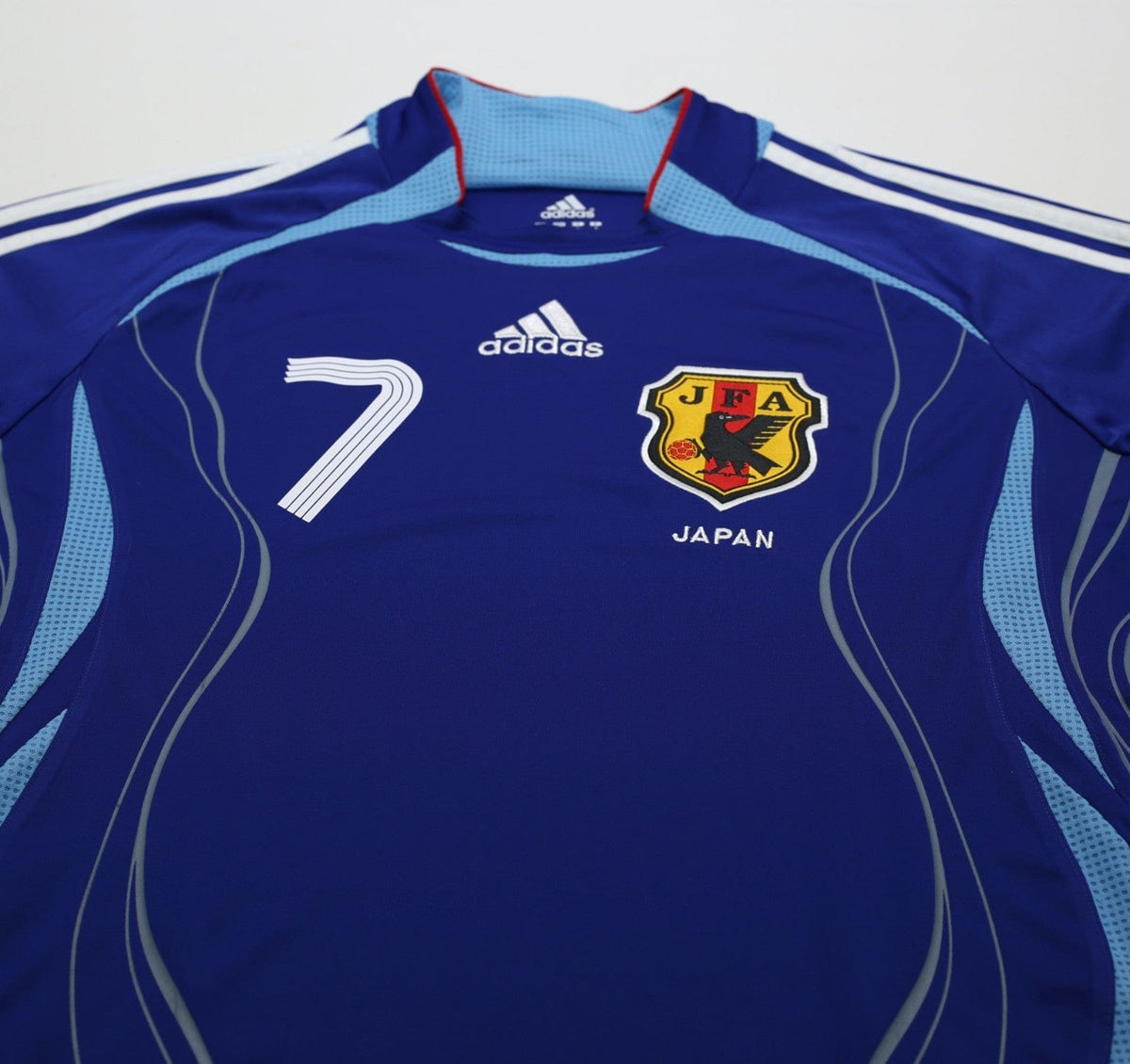 2006/08 NAKATA #7 Japan Vintage adidas Home Shirt (S) World Cup 2006