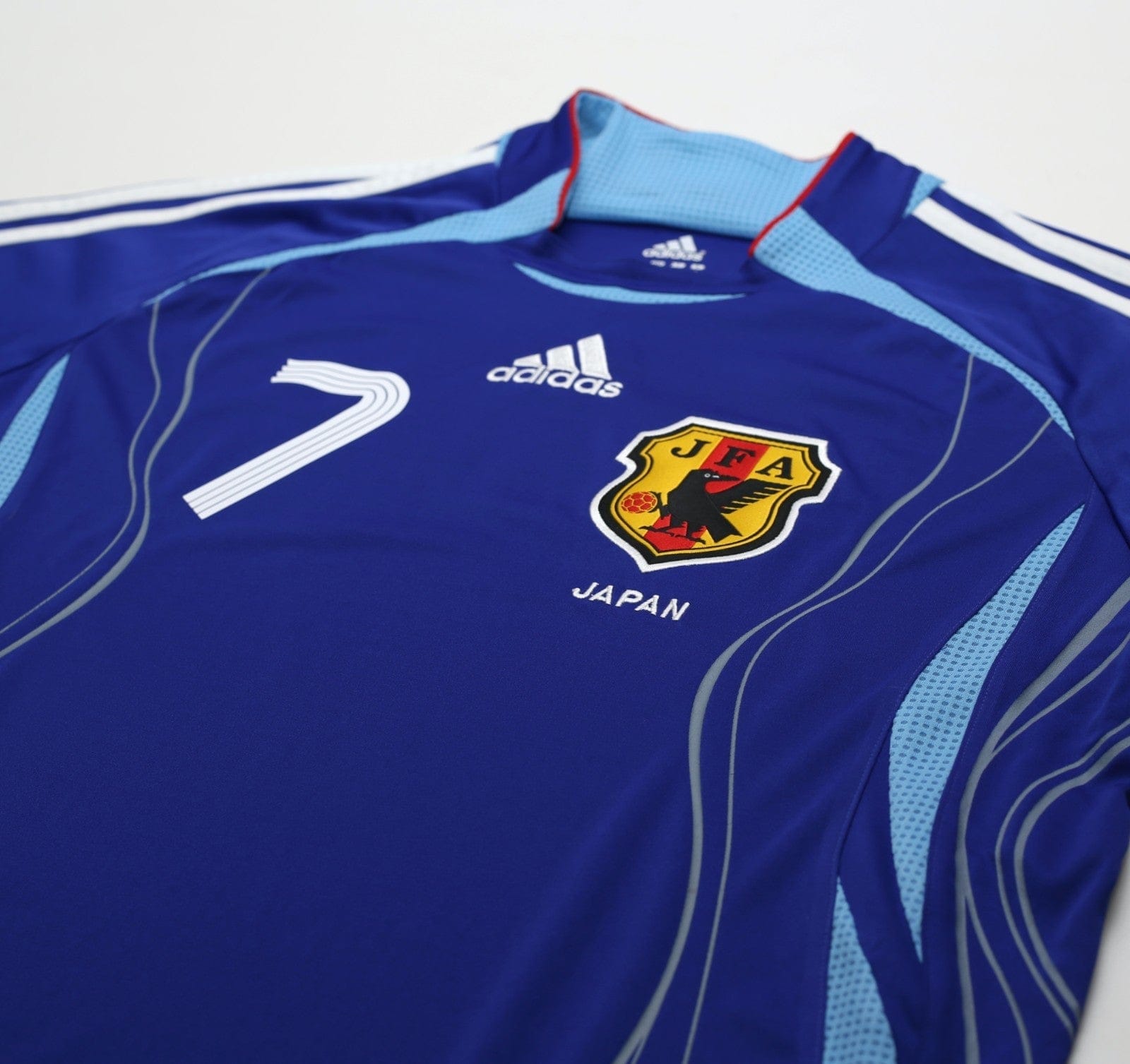 2006/08 NAKATA #7 Japan Vintage adidas Home Shirt (S) World Cup 2006