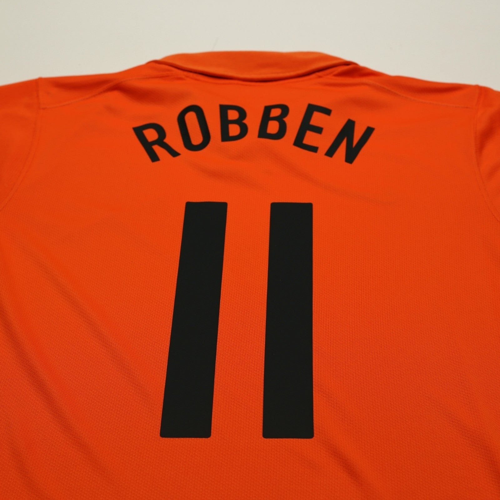 2006/08 Robben #11 Holland Vintage Nike Home Football Shirt (M) Netherlands