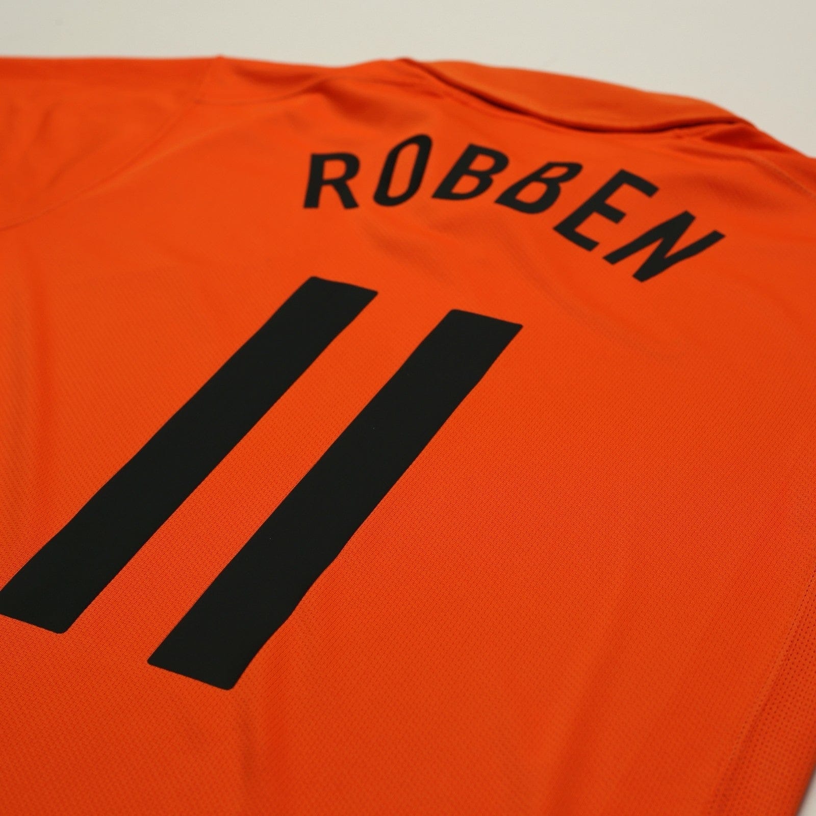 2006/08 Robben #11 Holland Vintage Nike Home Football Shirt (M) Netherlands
