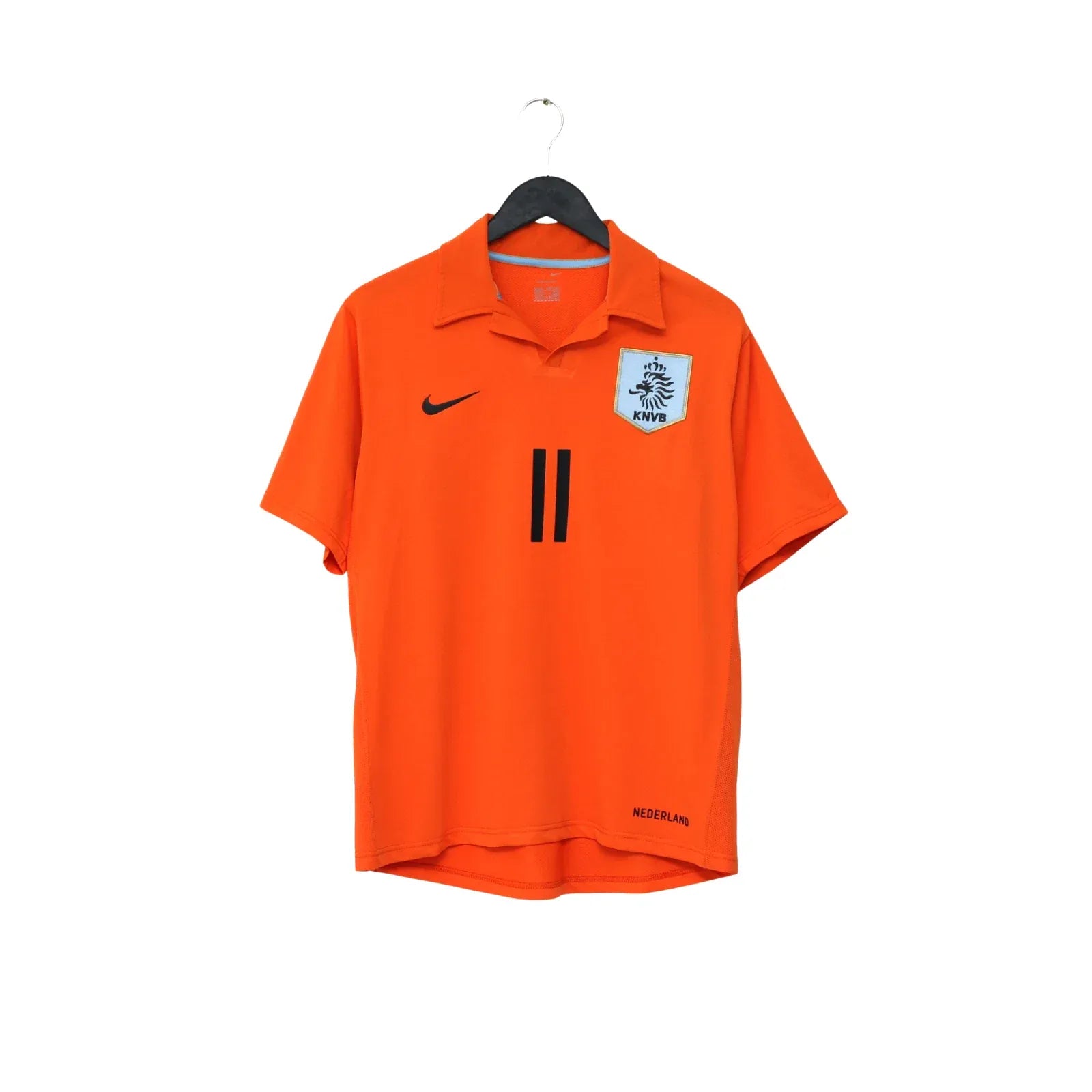 2006/08 Robben #11 Holland Vintage Nike Home Football Shirt (M) Netherlands