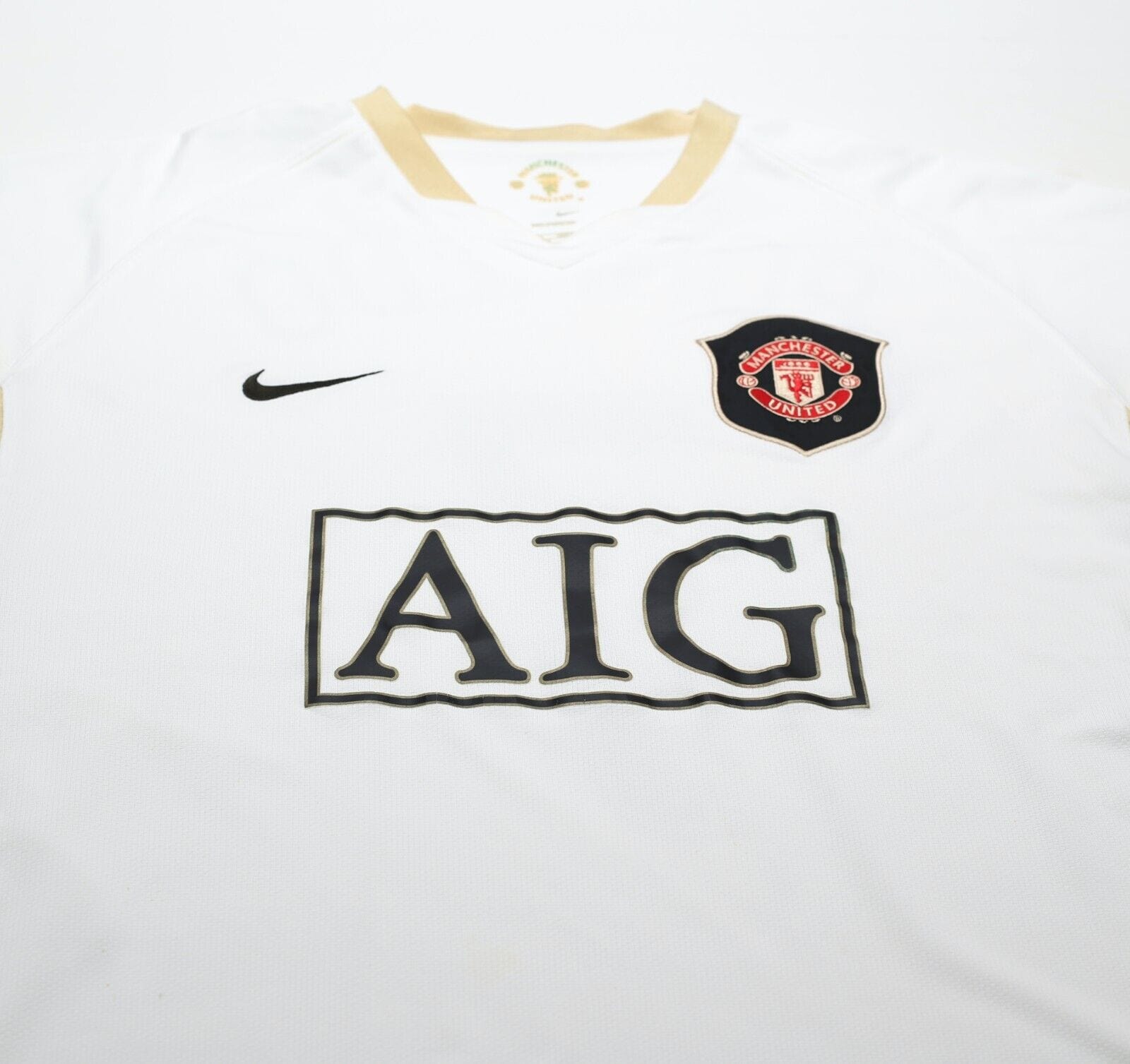 2006/08 RONALDO #7 Manchester United Vintage Nike Away Football Shirt (L)