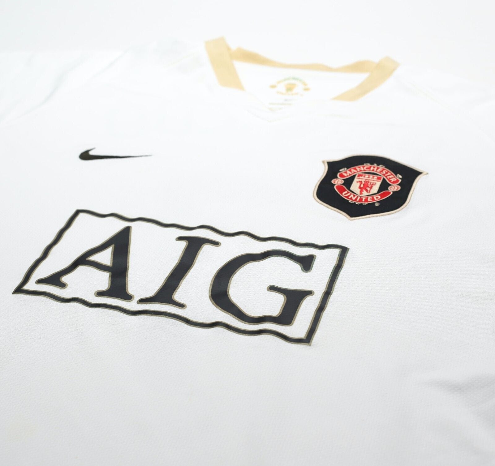2006/08 RONALDO #7 Manchester United Vintage Nike Away Football Shirt (L)