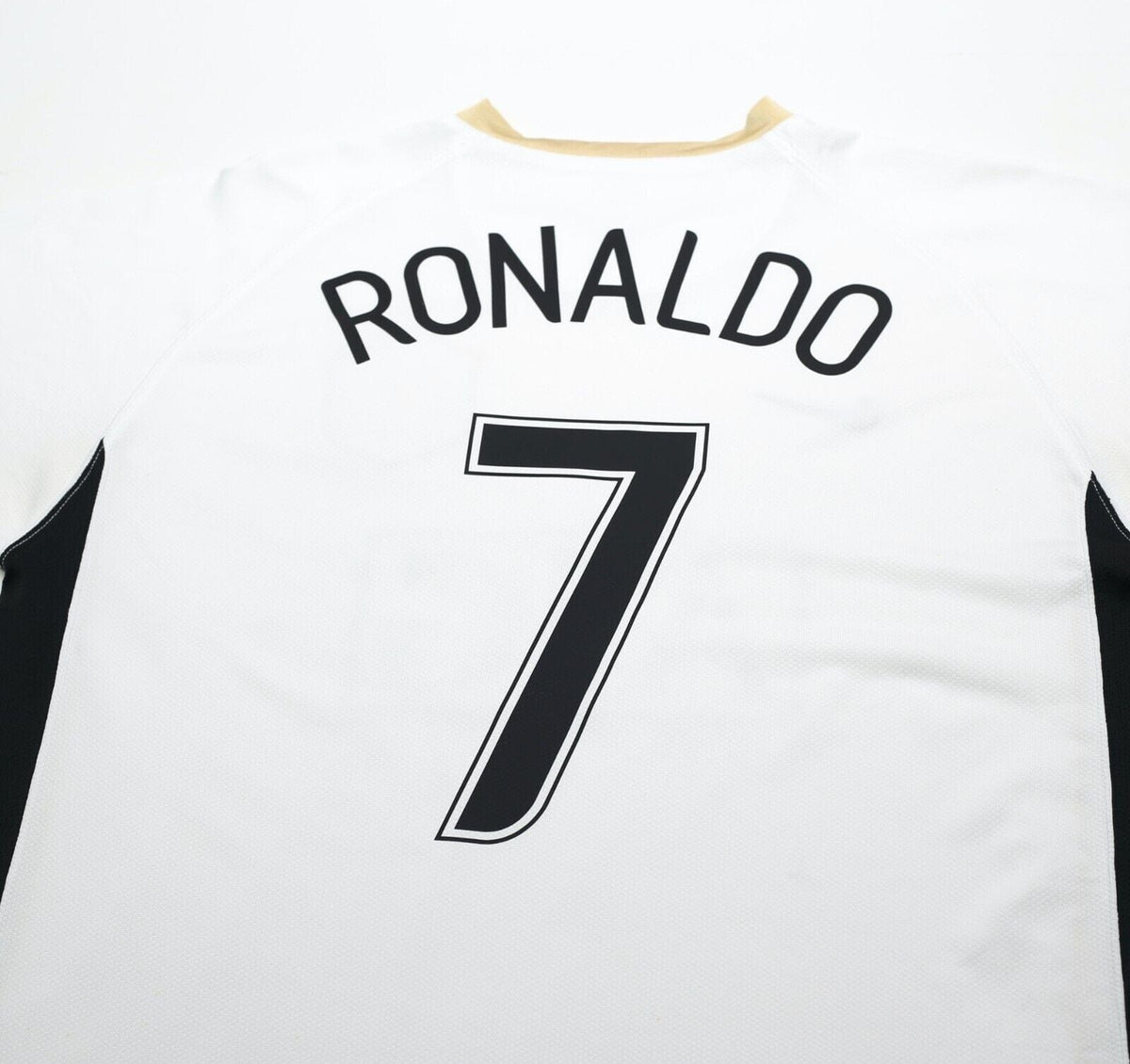 2006/08 RONALDO #7 Manchester United Vintage Nike Away Football Shirt (L)