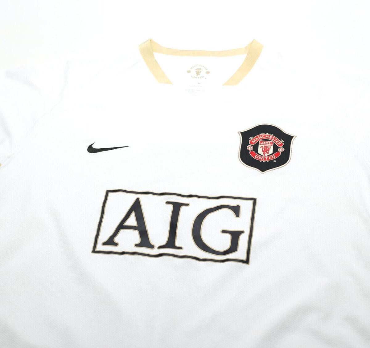 2006/08 RONALDO #7 Manchester United Vintage Nike Away Football Shirt (XXL)