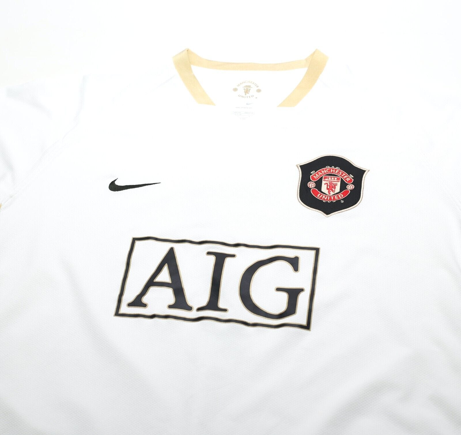 2006/08 RONALDO #7 Manchester United Vintage Nike Away Football Shirt (XXL)