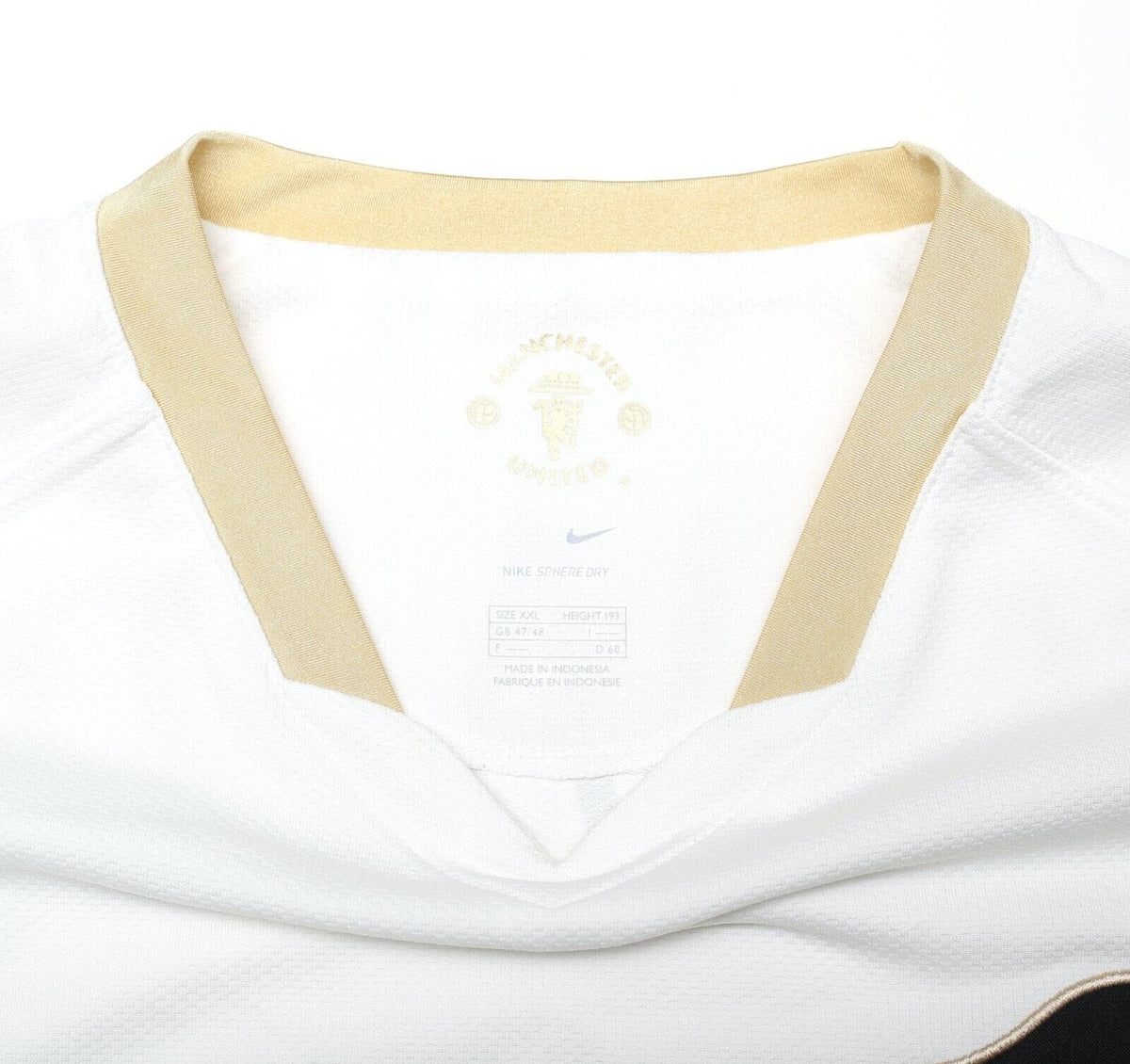 2006/08 RONALDO #7 Manchester United Vintage Nike Away Football Shirt (XXL)