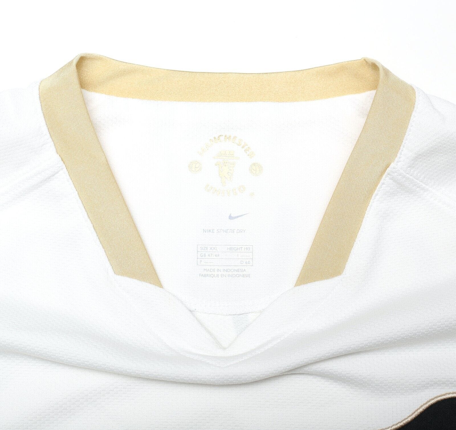 2006/08 RONALDO #7 Manchester United Vintage Nike Away Football Shirt (XXL)