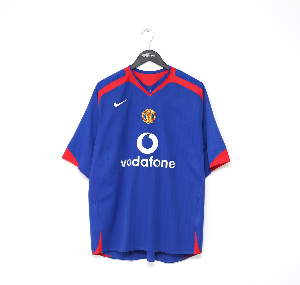2006/08 Ronaldo #7 Manchester United Nike third football shirt in blue