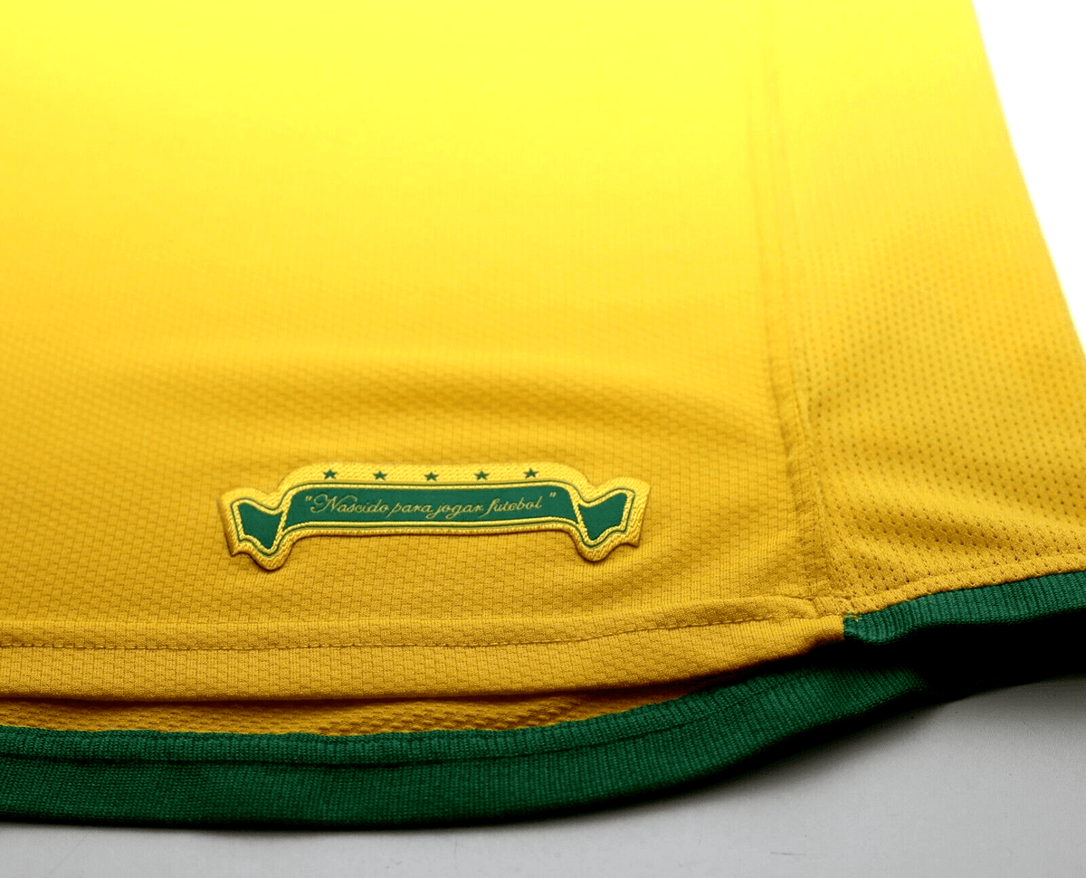 2006/08 RONALDO #9 Brazil Vintage Nike Home Football Shirt Jersey (XL)