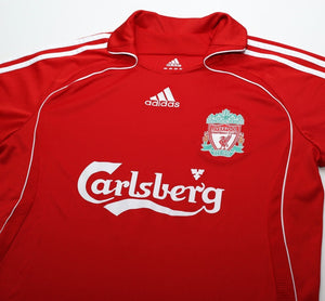 2006/08 TORRES #9 Liverpool Vintage adidas Home Football Shirt Jersey (S)