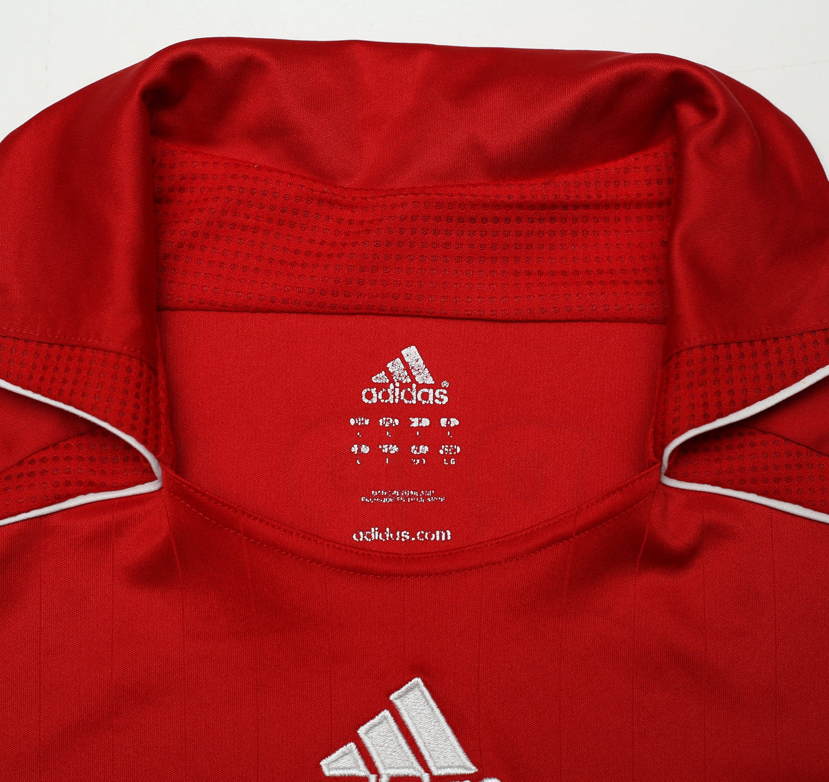 2006/08 TORRES #9 Liverpool Vintage adidas Home Football Shirt (L)