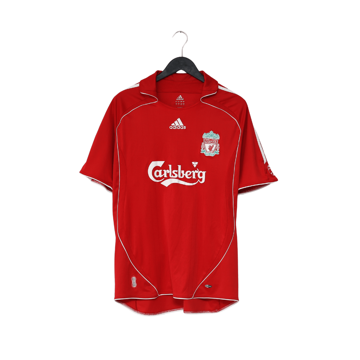 2006/08 TORRES #9 Liverpool Vintage adidas Home Football Shirt (L)