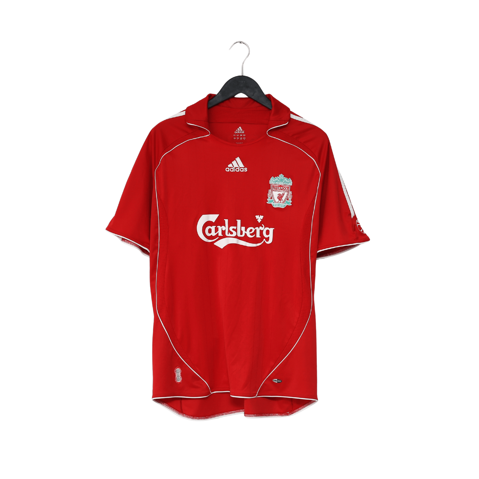 2006/08 TORRES #9 Liverpool Vintage adidas Home Football Shirt (L)