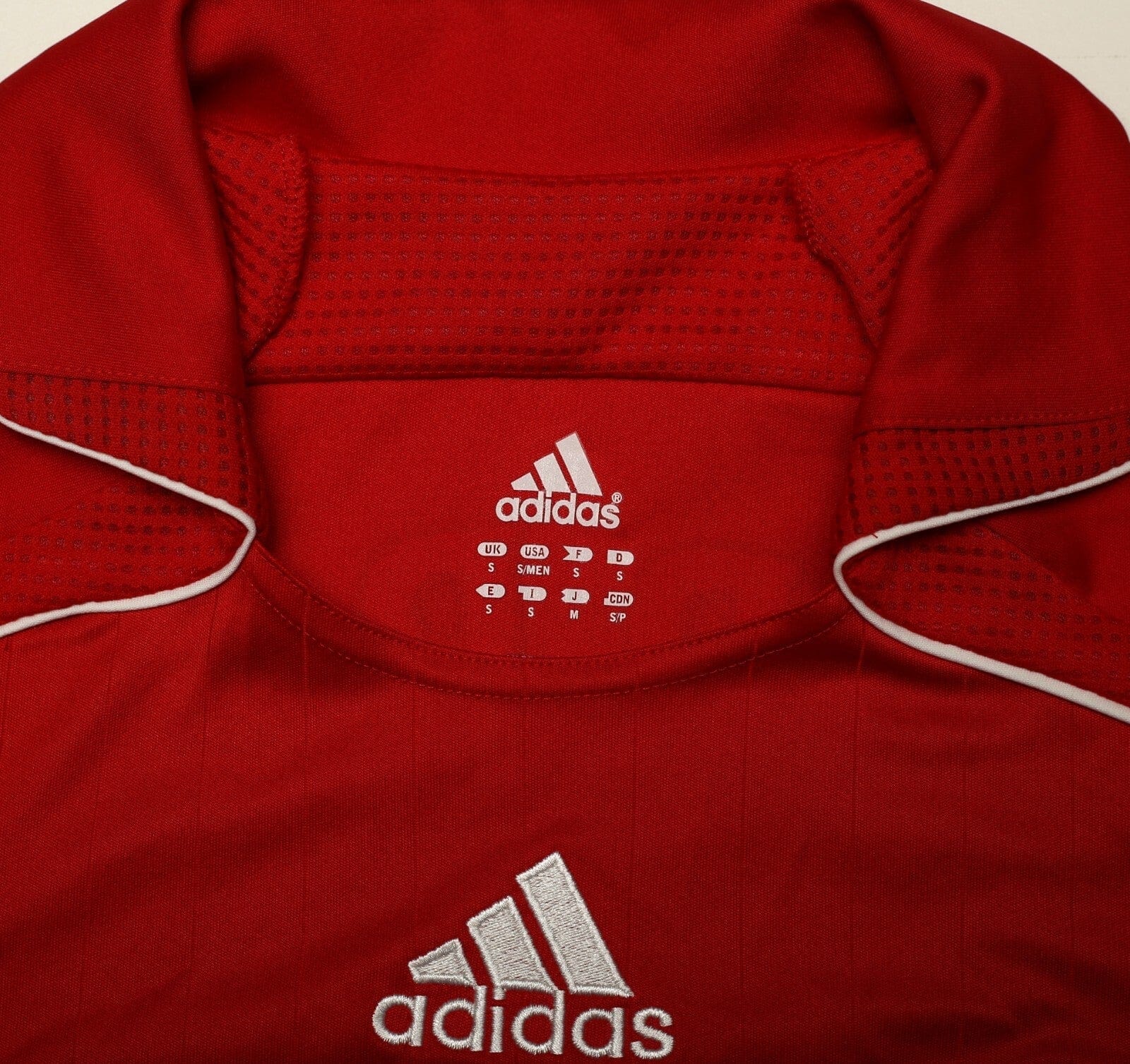 2006/08 TORRES #9 Liverpool Vintage adidas Home Football Shirt (S)