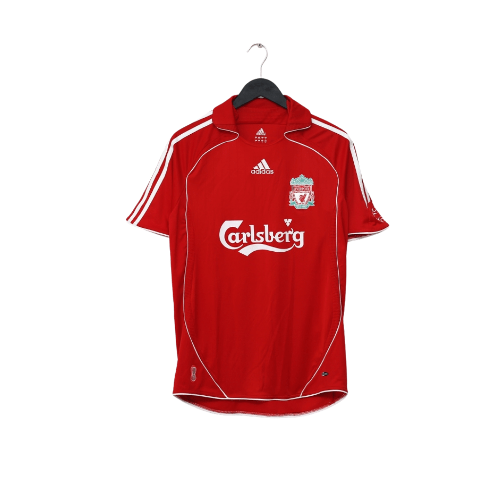 2006/08 TORRES #9 Liverpool Vintage adidas Home Football Shirt (S)