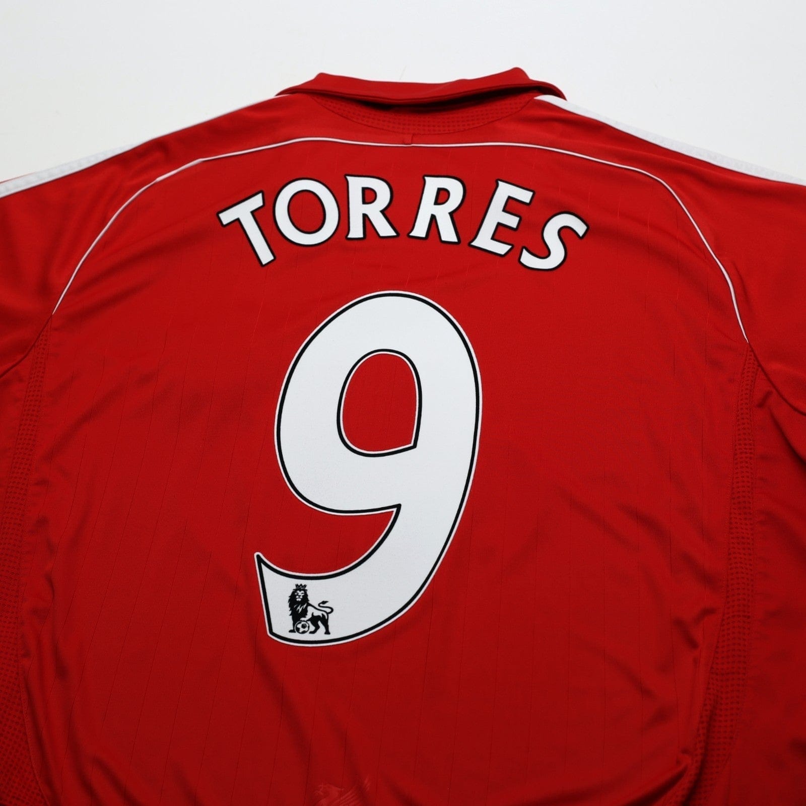 2006/08 Torres #9 Liverpool Vintage adidas Home Football Shirt (XL)