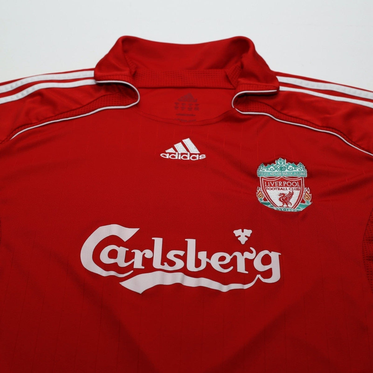 2006/08 Torres #9 Liverpool Vintage adidas Home Football Shirt (XL)