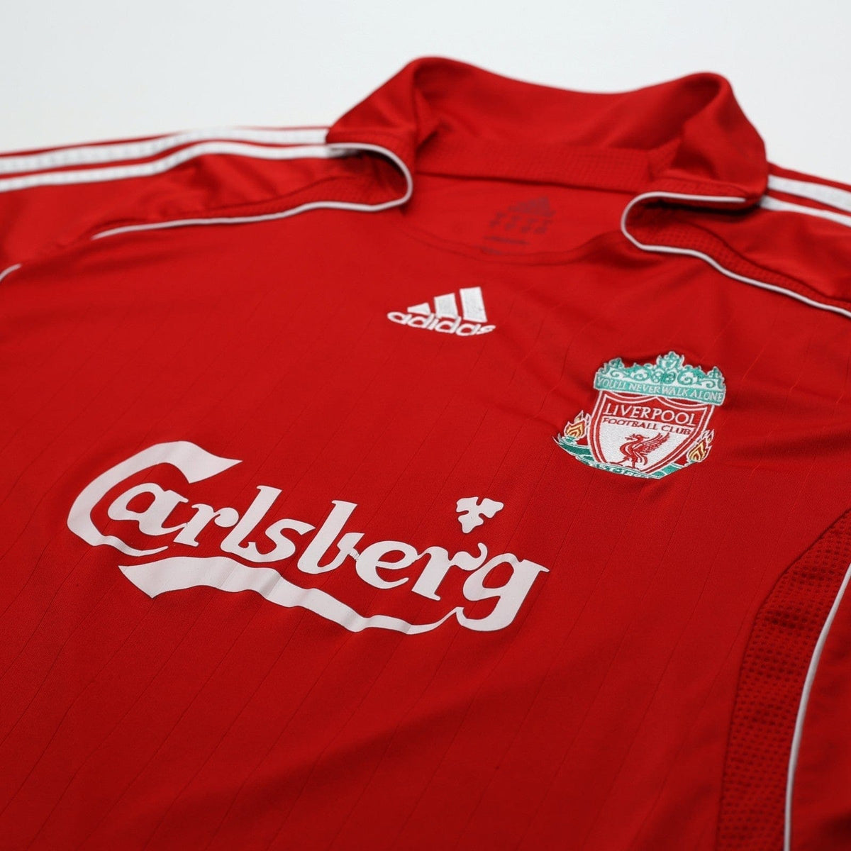 2006/08 Torres #9 Liverpool Vintage adidas Home Football Shirt (XL)