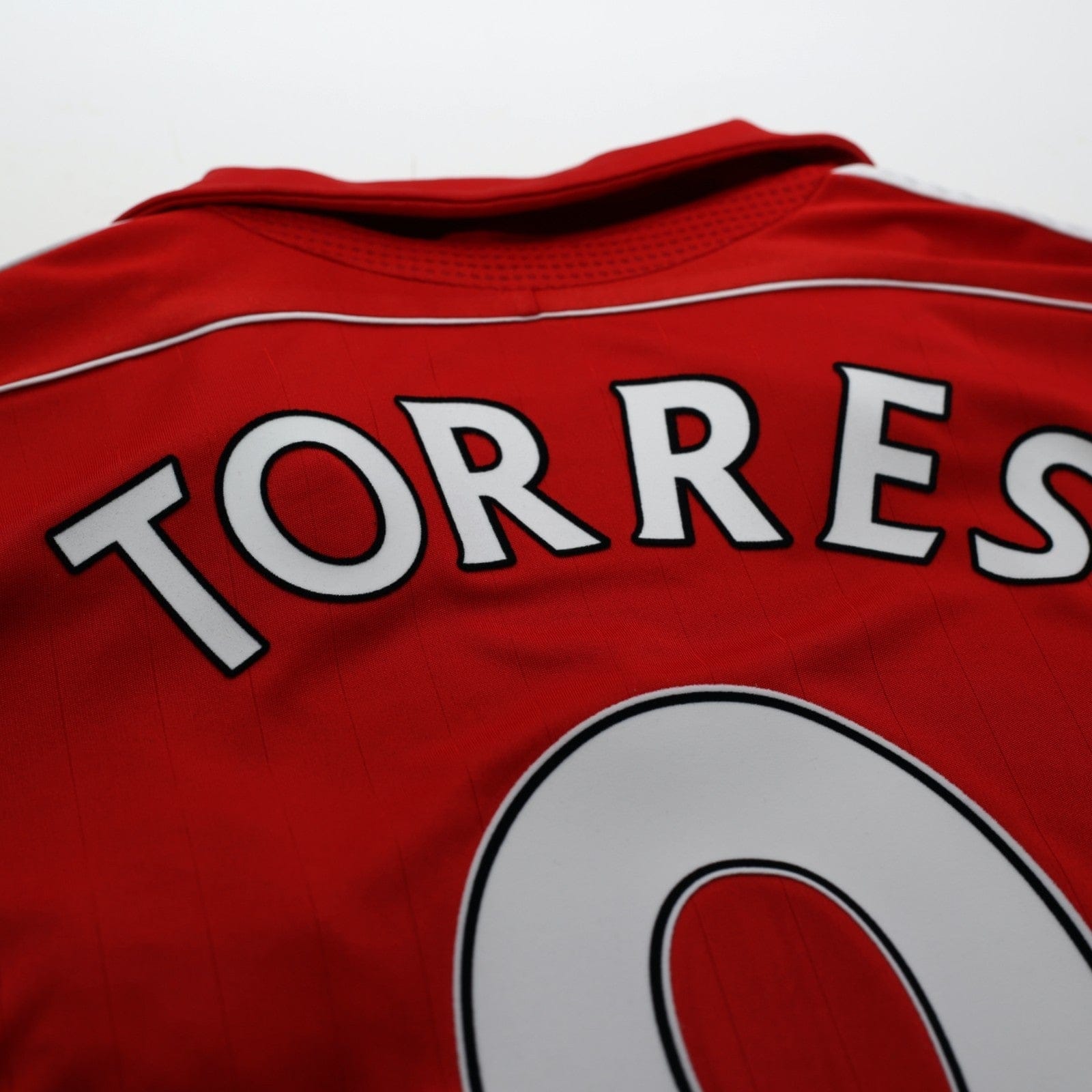 2006/08 Torres #9 Liverpool Vintage adidas Home Football Shirt (XL)