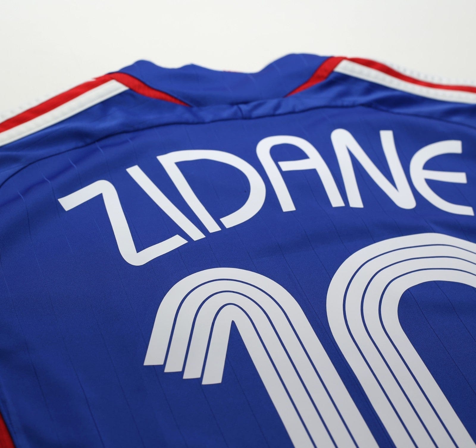 2006/08 ZIDANE #10 France Vintage adidas Home Football Shirt (L) World Cup 2006