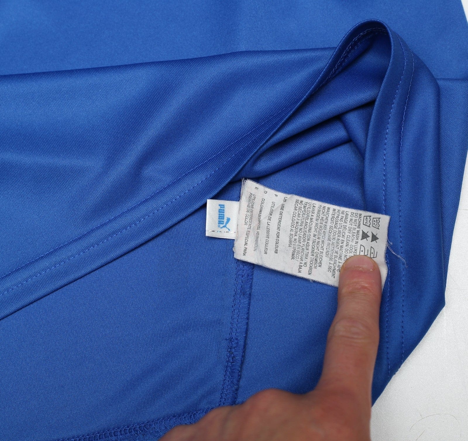 2006 DEL PIERO #7 Italy Vintage PUMA Home Football Shirt (M) WC 2006