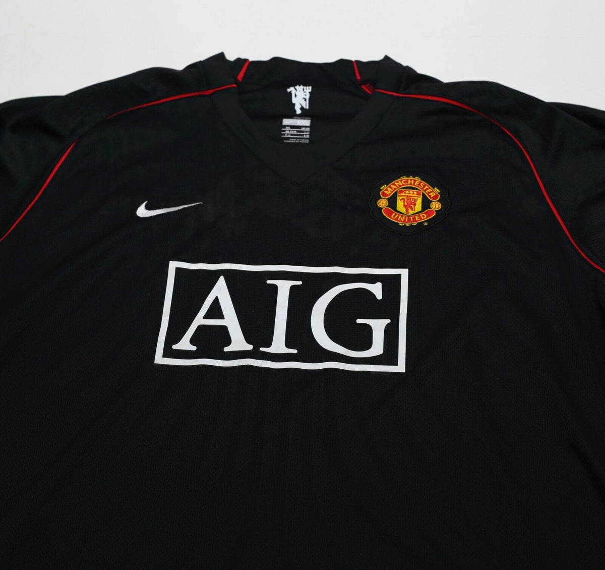 2007/08 #7 Manchester United Vintage Nike Away Football Shirt (XXL)