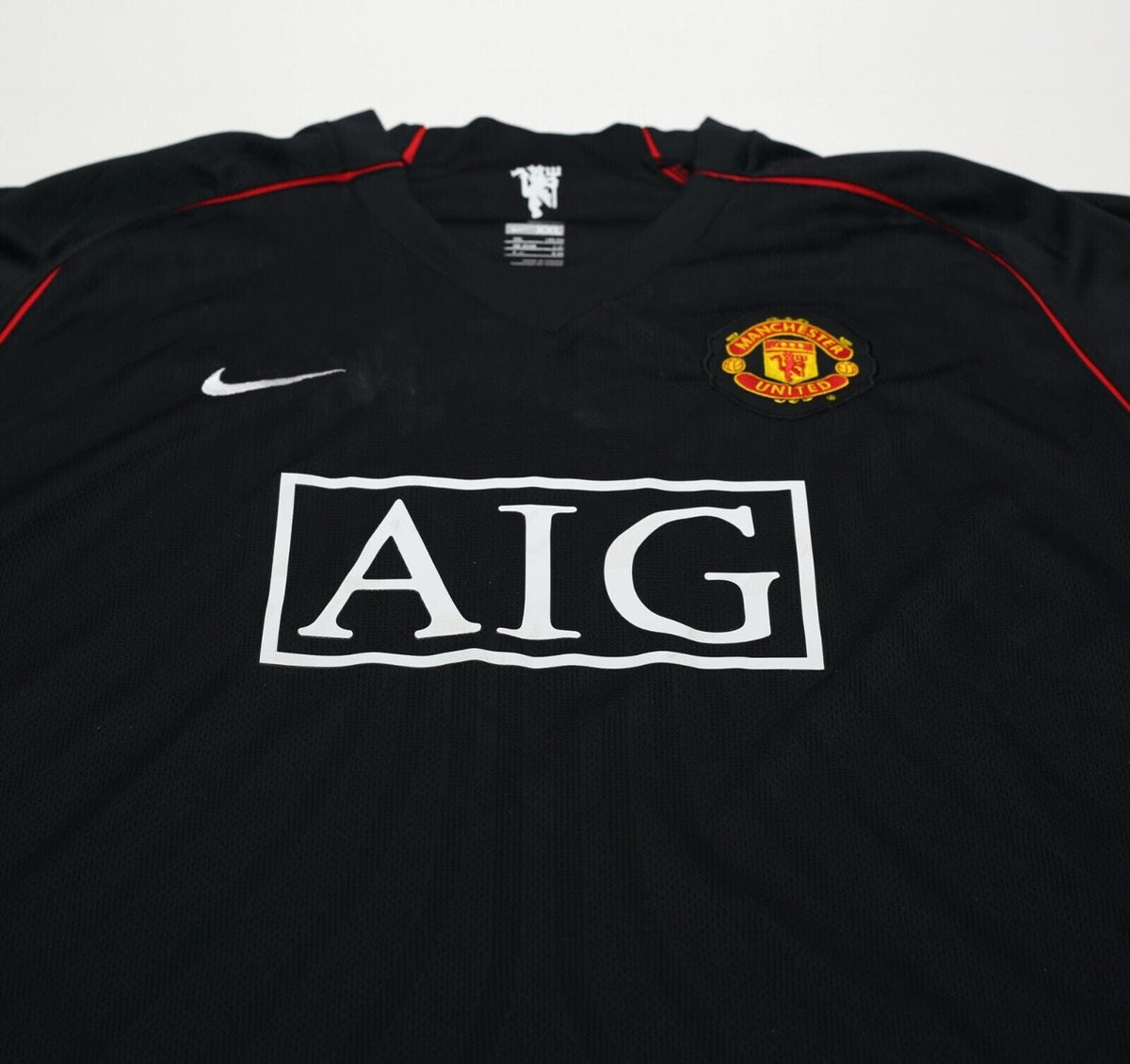 2007/08 #7 Manchester United Vintage Nike Away Football Shirt (XXL)