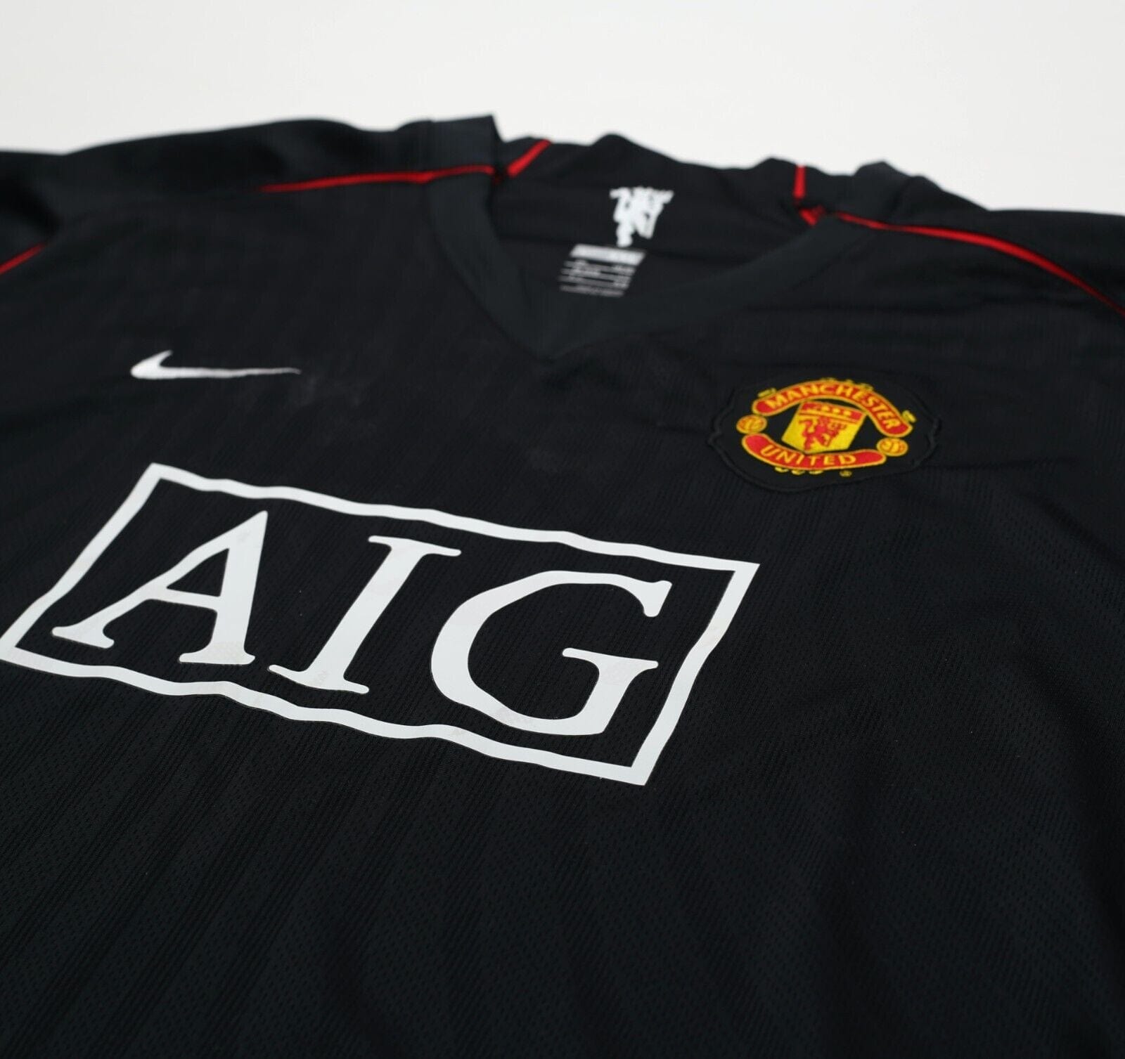 2007/08 #7 Manchester United Vintage Nike Away Football Shirt (XXL)