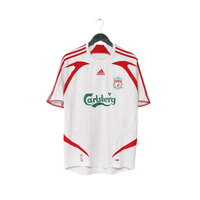 2007/08 ALONSO #14 Liverpool adidas Away Football Shirt (M)