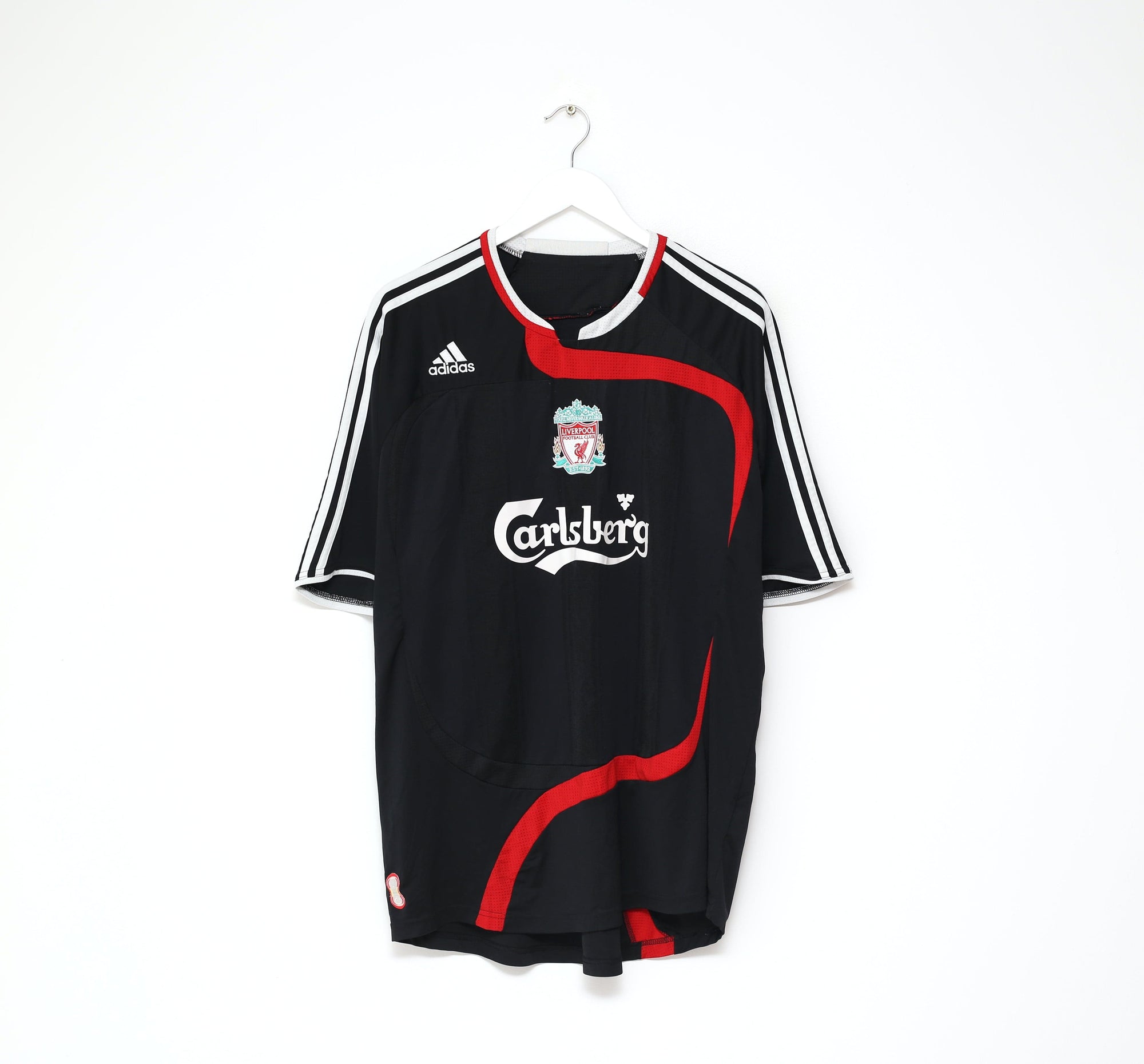 2007/08 ALONSO #14 Liverpool Vintage adidas Third Football Shirt (XL)