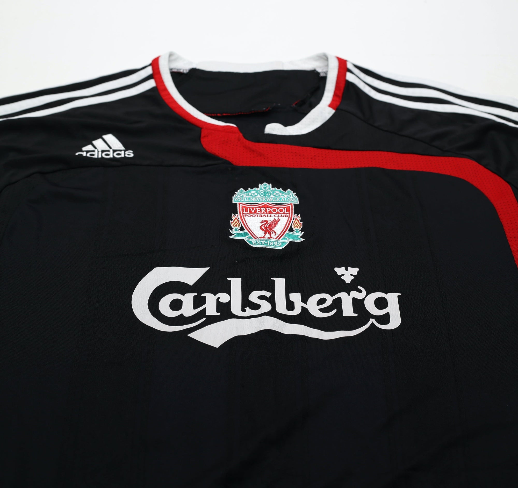 2007/08 ALONSO #14 Liverpool Vintage adidas Third Football Shirt (XL)