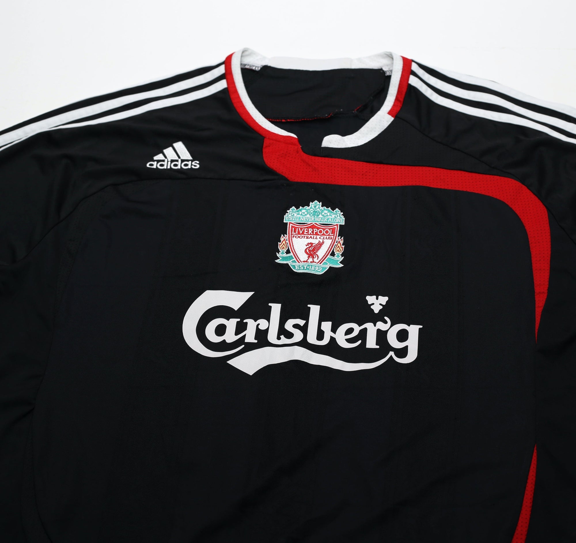 2007/08 ALONSO #14 Liverpool Vintage adidas Third Football Shirt (XL)