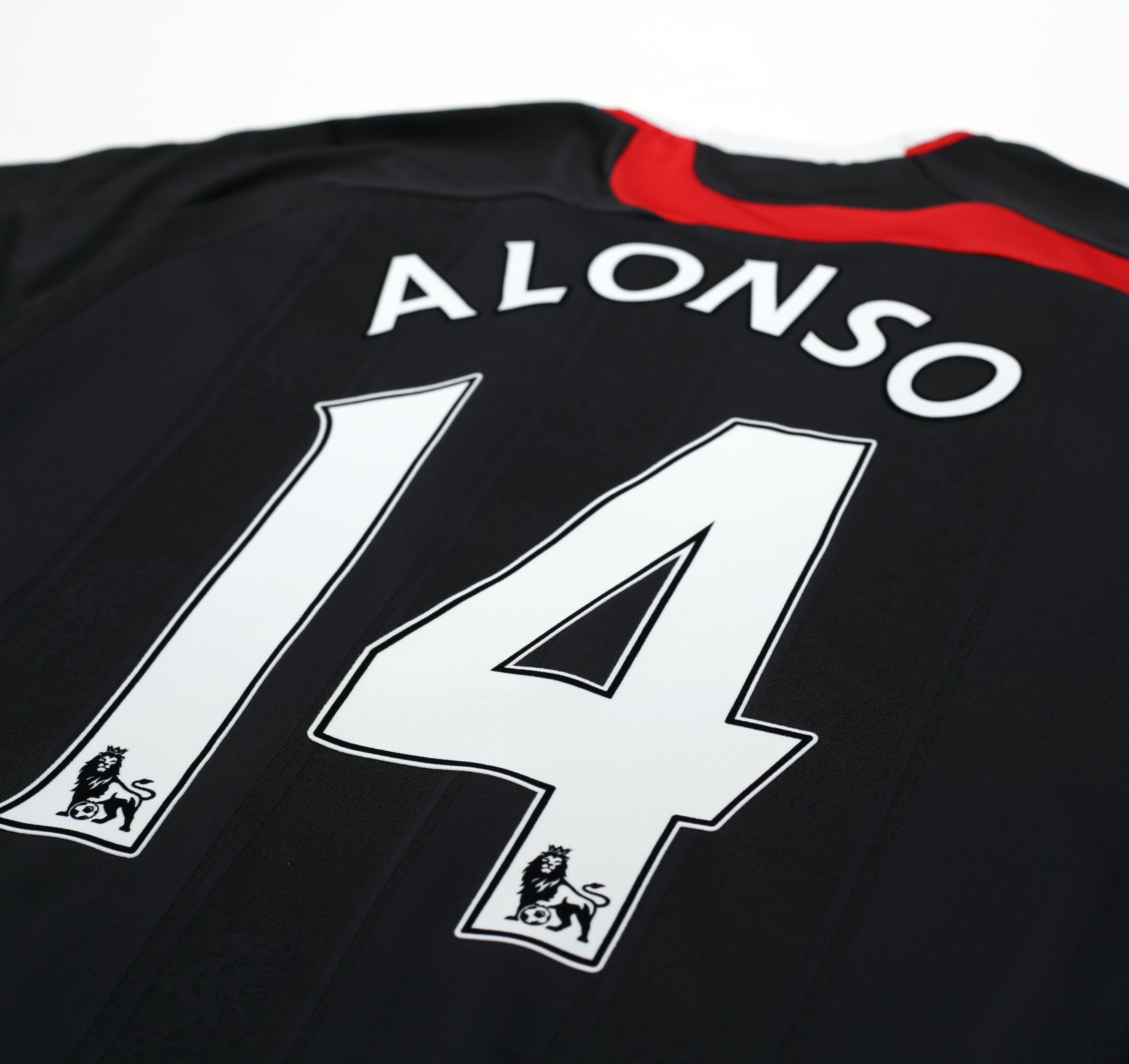 2007/08 ALONSO #14 Liverpool Vintage adidas Third Football