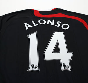 2007/08 ALONSO #14 Liverpool Vintage adidas Third Football Shirt (XL)