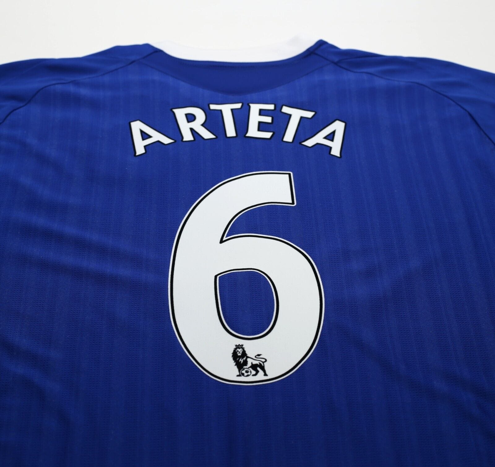 2007/08 ARTETA #6 Everton Vintage Umbro Home Football Shirt Jersey (XXL)