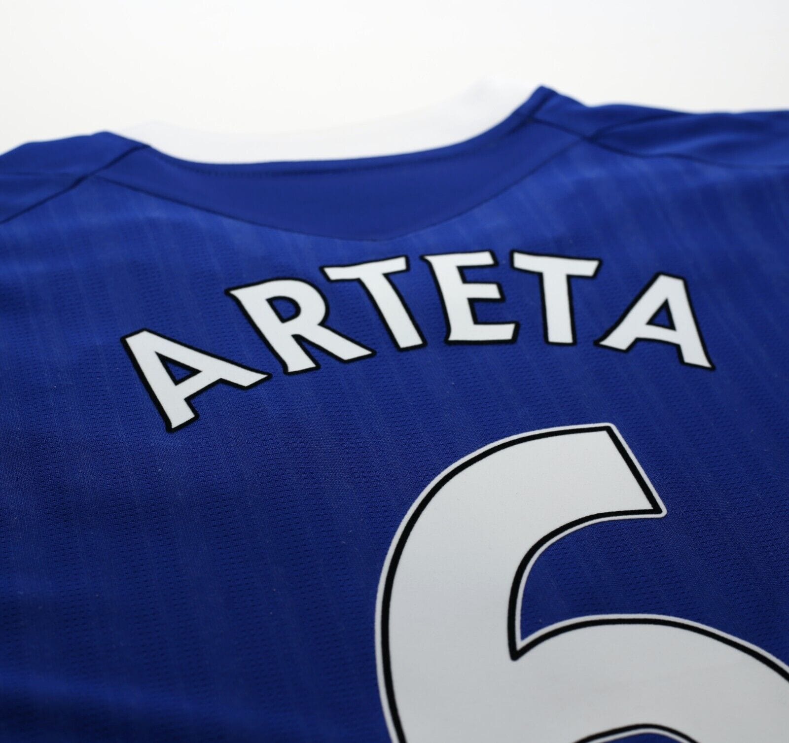 2007/08 ARTETA #6 Everton Vintage Umbro Home Football Shirt Jersey (XXL)