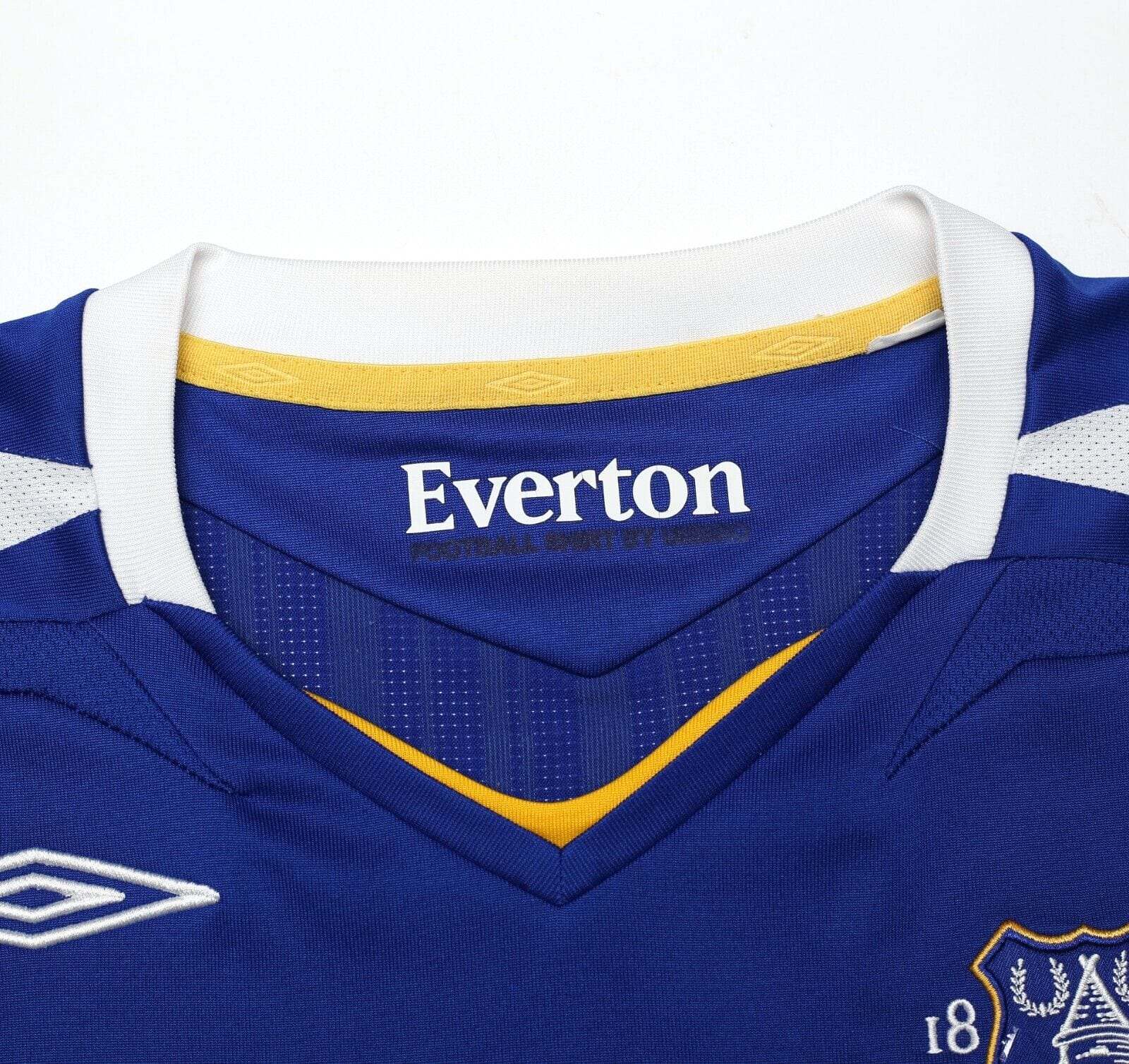 2007/08 ARTETA #6 Everton Vintage Umbro Home Football Shirt Jersey (XXL)