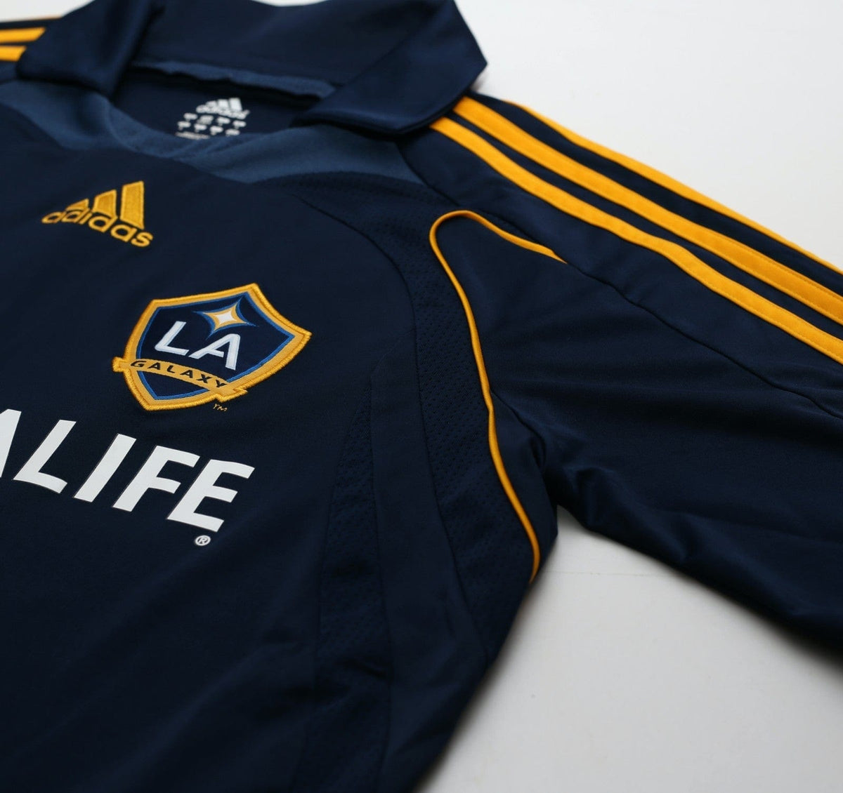 2007/08 BECKHAM #23 LA Galaxy Vintage adidas Away Football Soccer Shirt (S) MLS