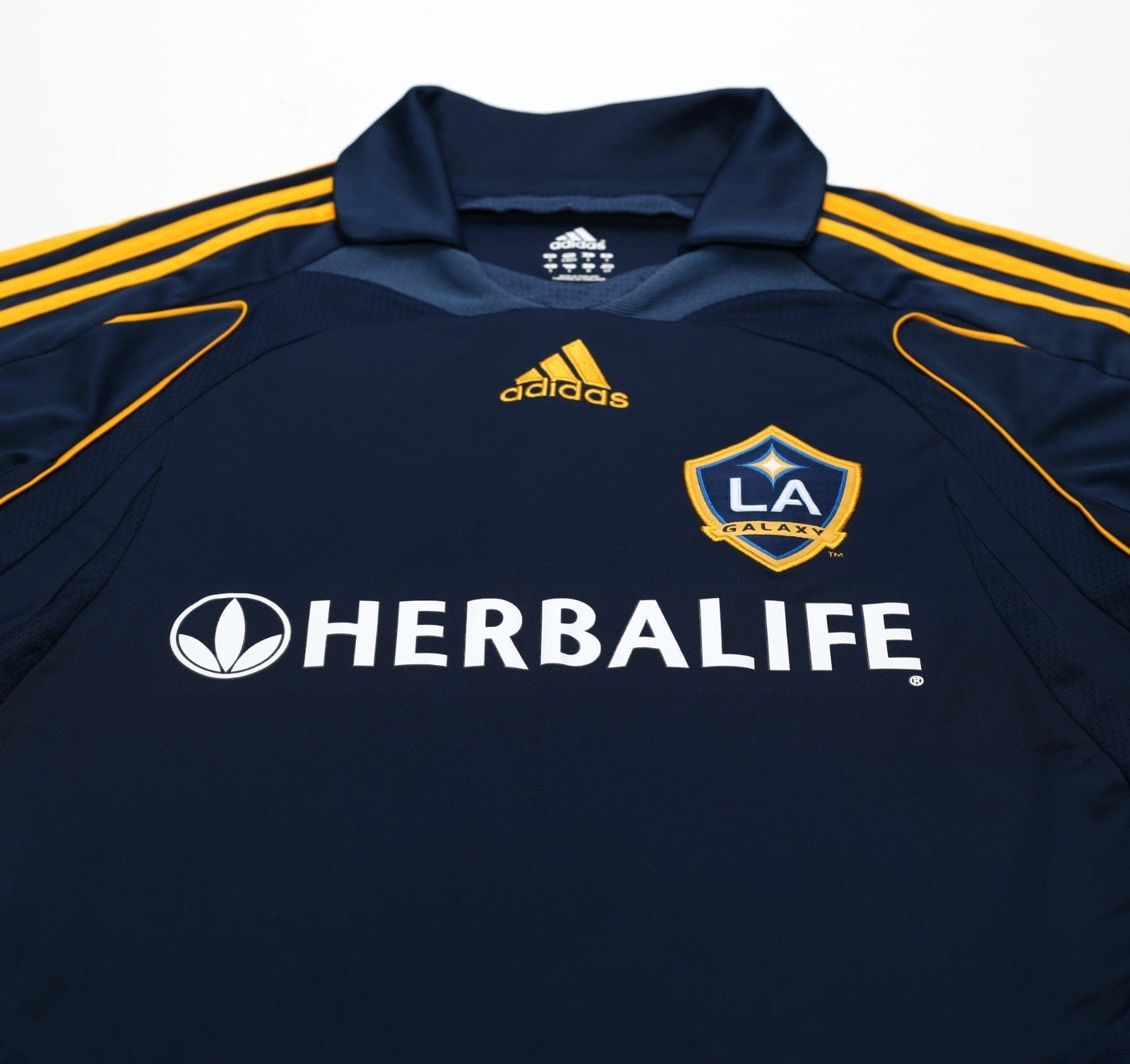 2007/08 BECKHAM #23 LA Galaxy Vintage adidas Away Football Soccer Shirt (S) MLS