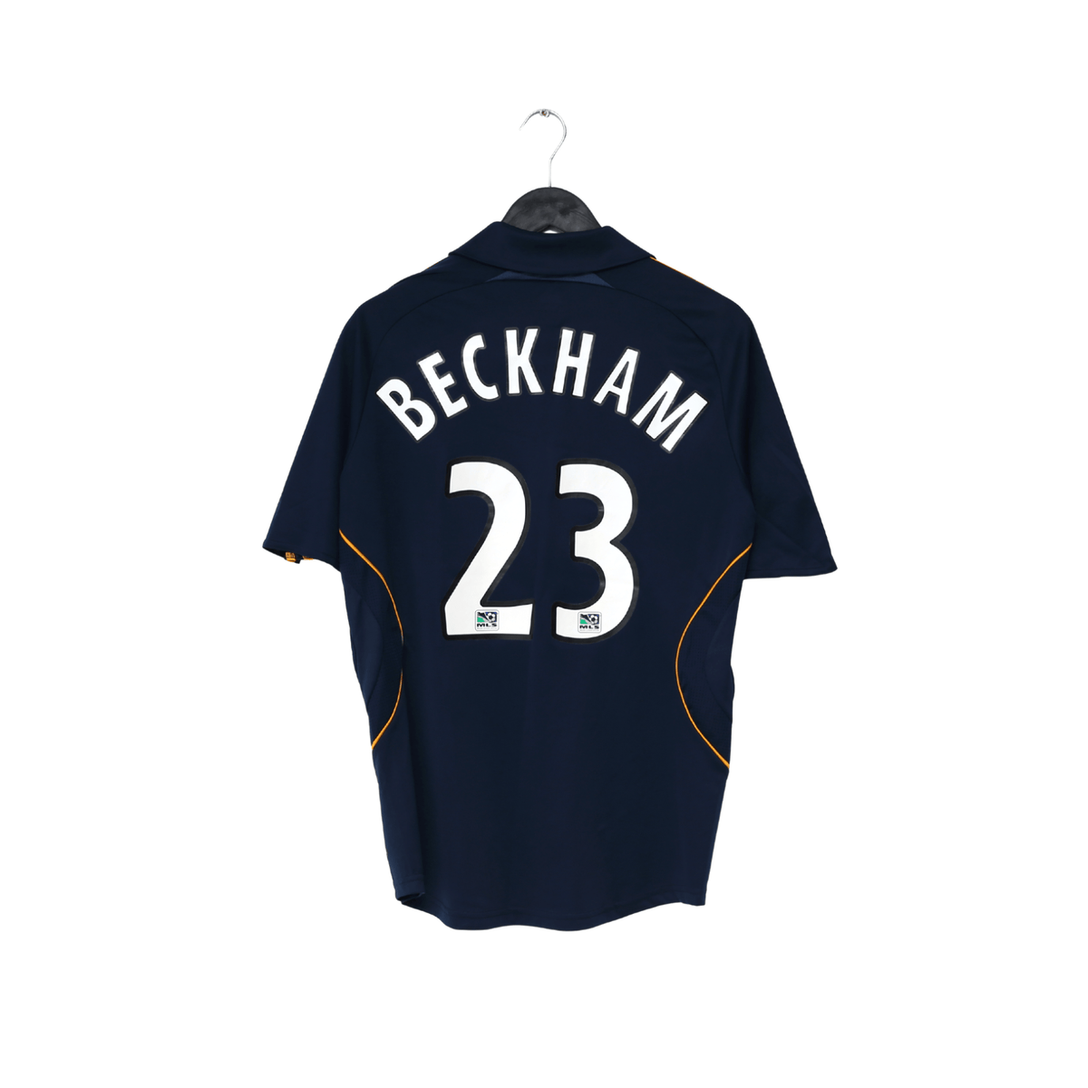2007/08 BECKHAM #23 LA Galaxy Vintage adidas Away Football Soccer Shirt (S) MLS