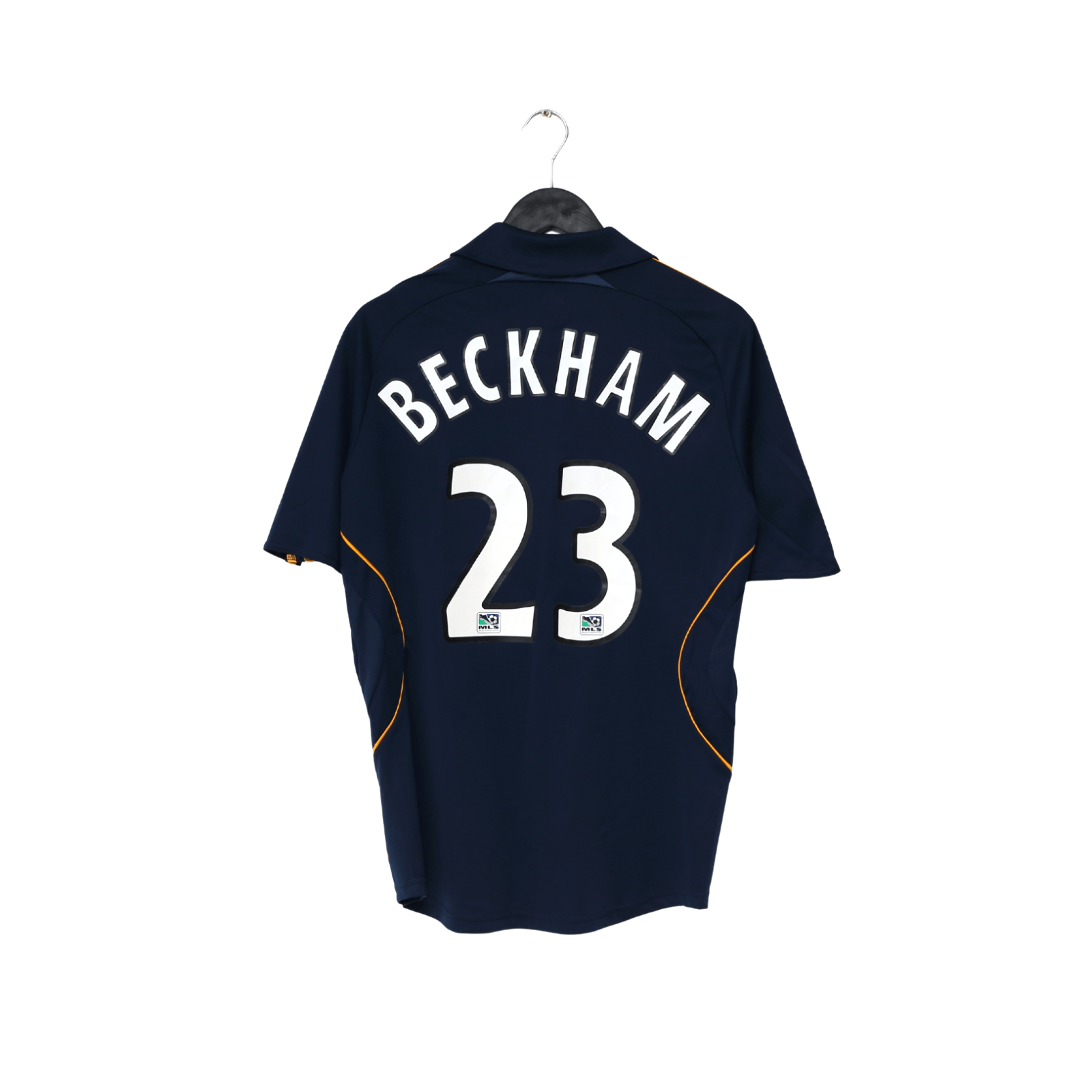 2007/08 BECKHAM #23 LA Galaxy Vintage adidas Away Football Soccer Shirt (S) MLS