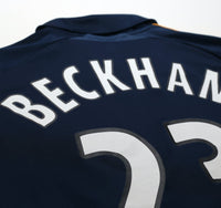 2007/08 BECKHAM #23 LA Galaxy Vintage adidas Away Football Soccer Shirt (S) MLS