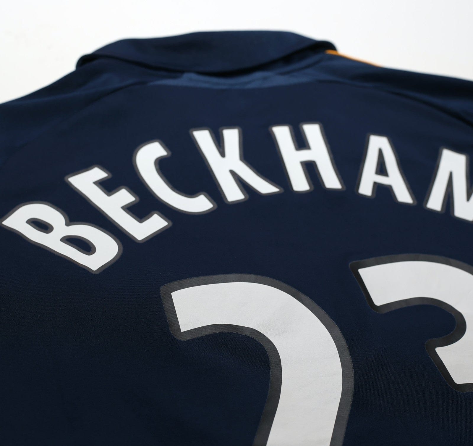 2007/08 BECKHAM #23 LA Galaxy Vintage adidas Away Football Soccer Shirt (S) MLS