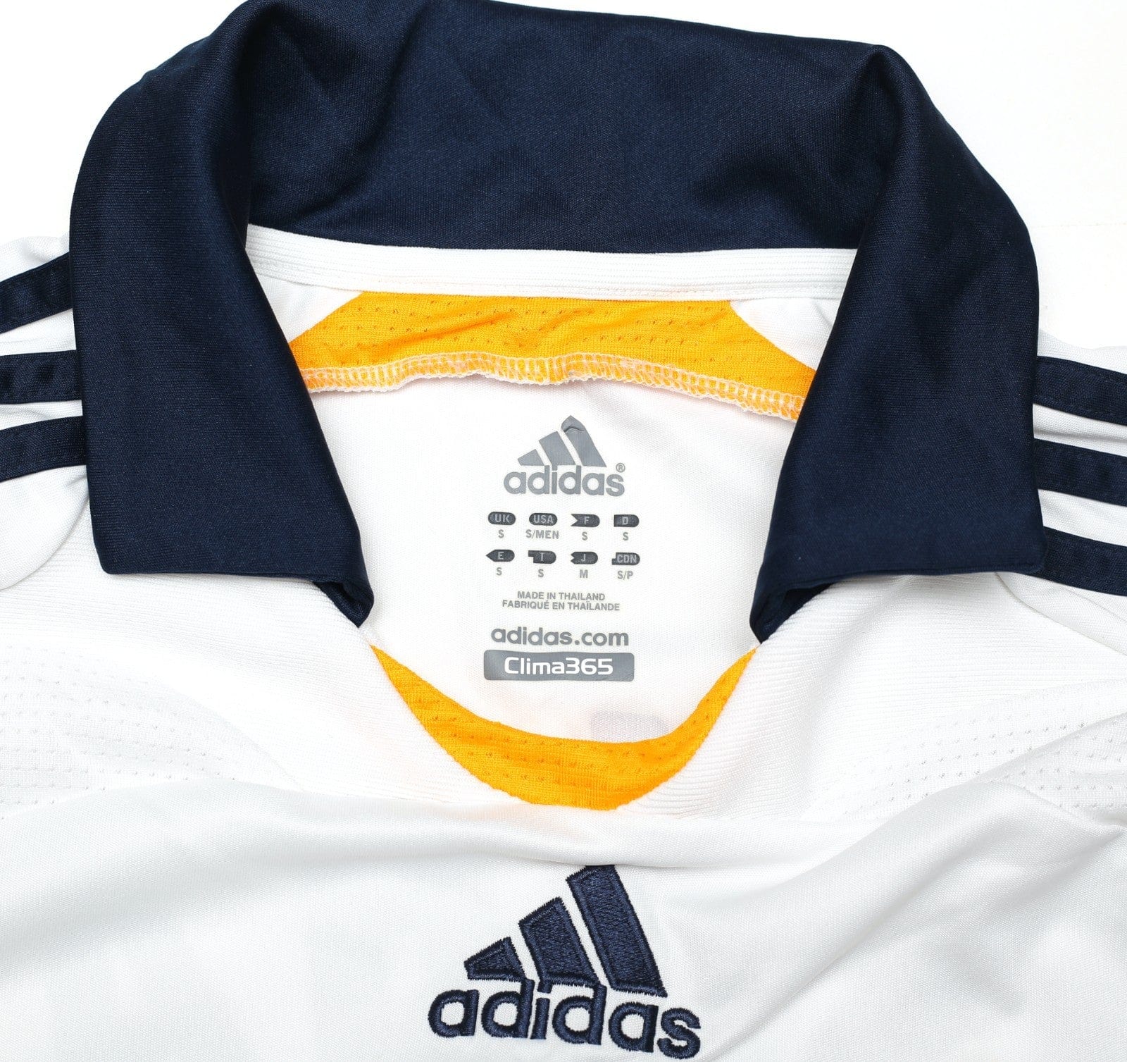 2007/08 BECKHAM #23 LA Galaxy Vintage adidas Home Football Soccer Shirt (S) MLS