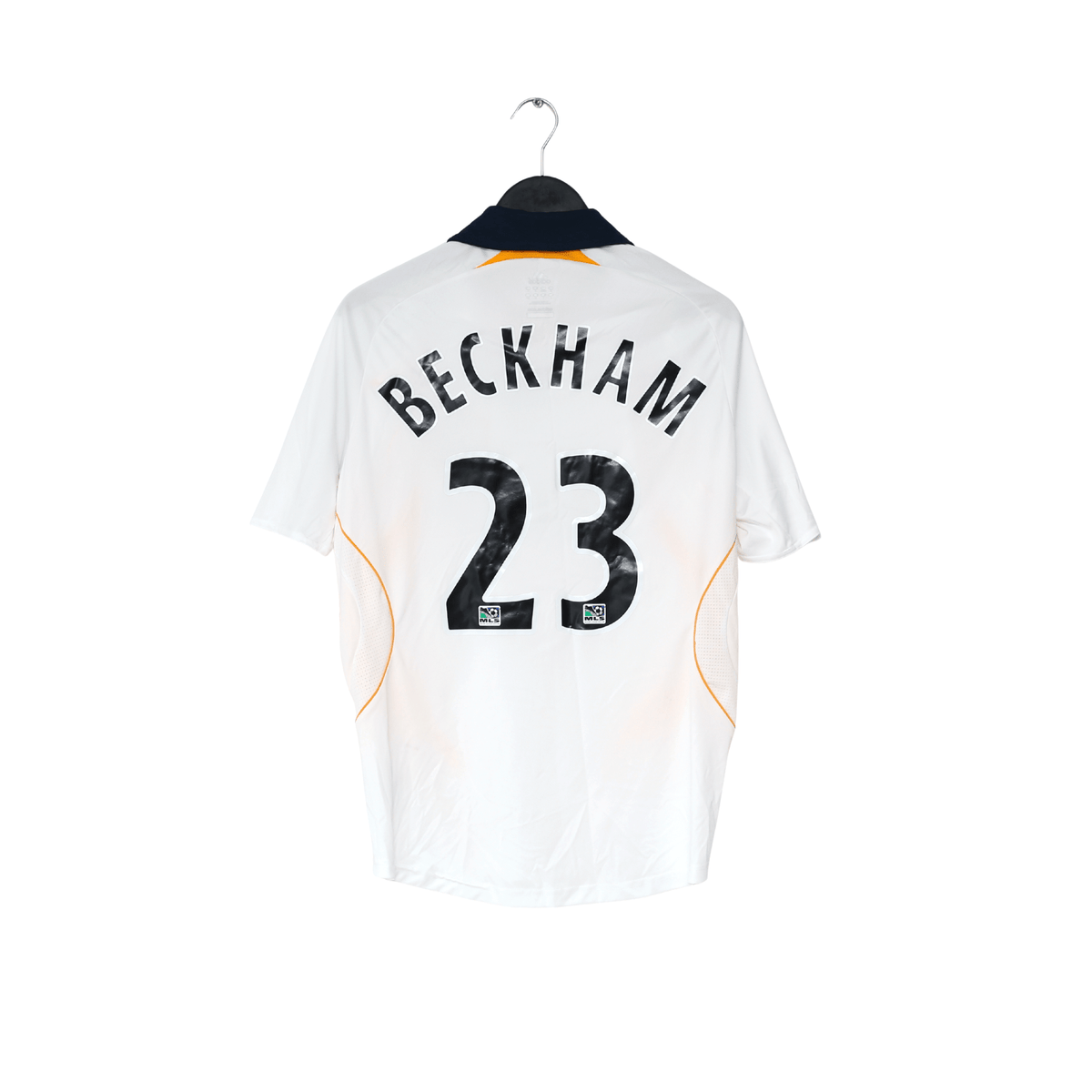 2007/08 BECKHAM #23 LA Galaxy Vintage adidas Home Football Soccer Shirt (S) MLS