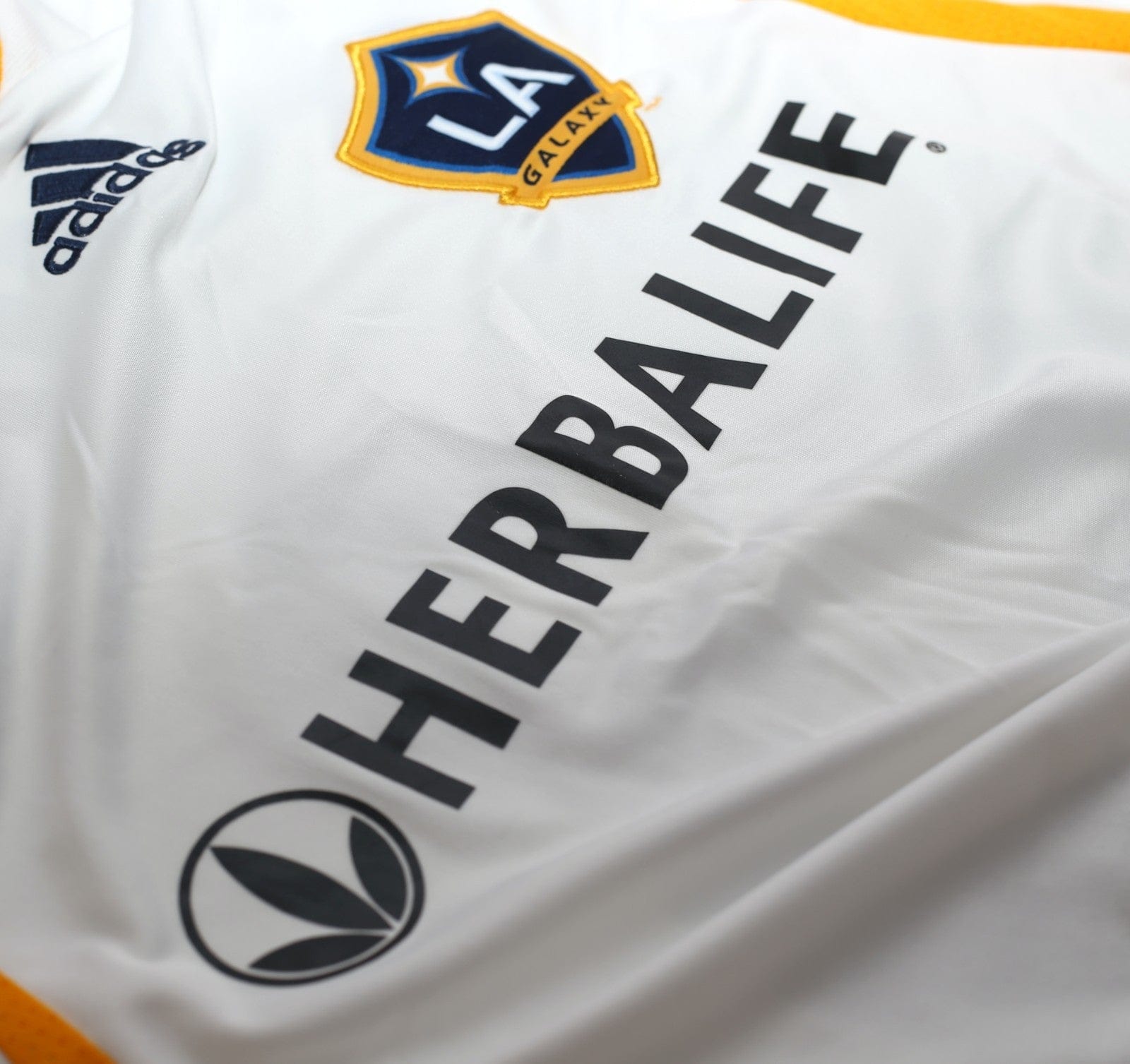 2007/08 BECKHAM #23 LA Galaxy Vintage adidas Home Football Soccer Shirt (S) MLS