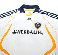 2007/08 BECKHAM #23 LA Galaxy Vintage adidas Home Football Soccer Shirt (S) MLS