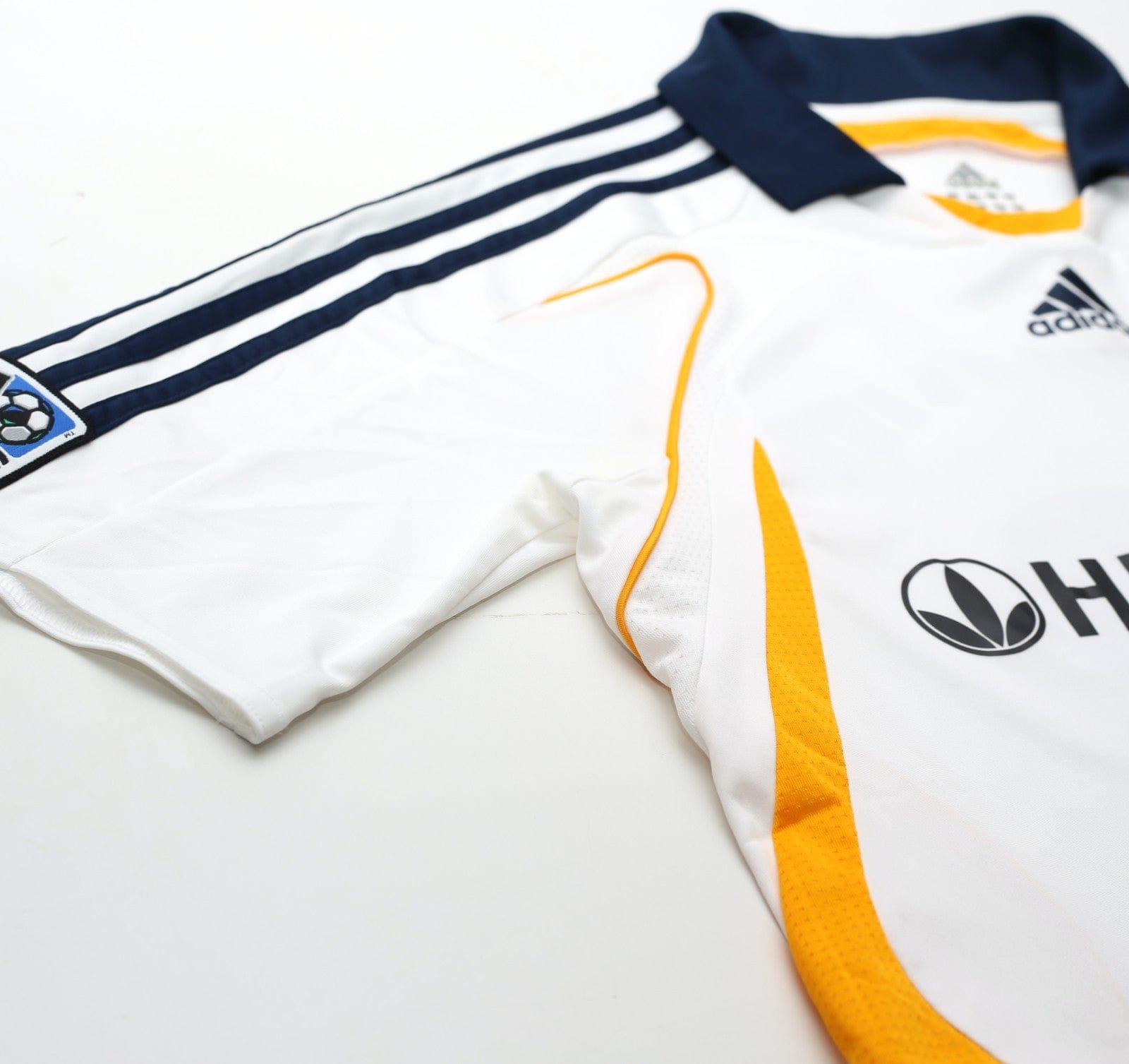 2007/08 BECKHAM #23 LA Galaxy Vintage adidas Home Football Soccer Shirt (S) MLS