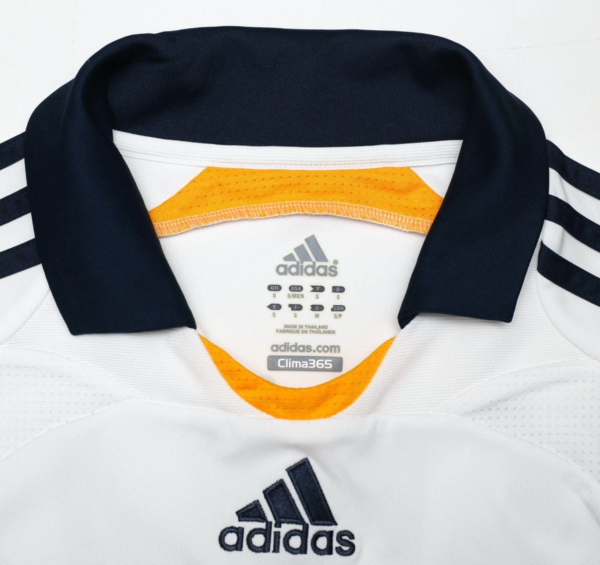 2007/08 BECKHAM #23 LA Galaxy Vintage adidas Home Football Soccer Shirt (S) MLS